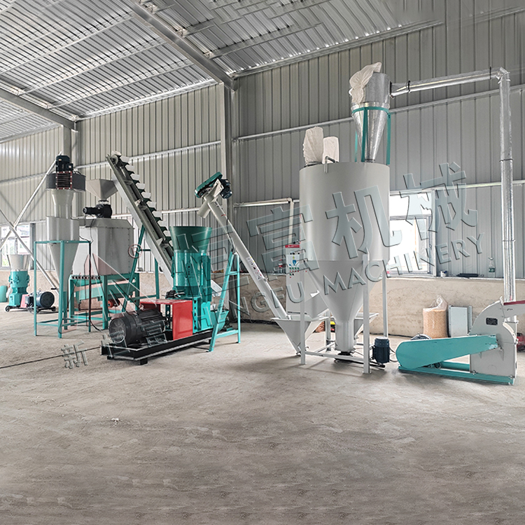 湖南（nán）懷化平模500顆粒飼料機組