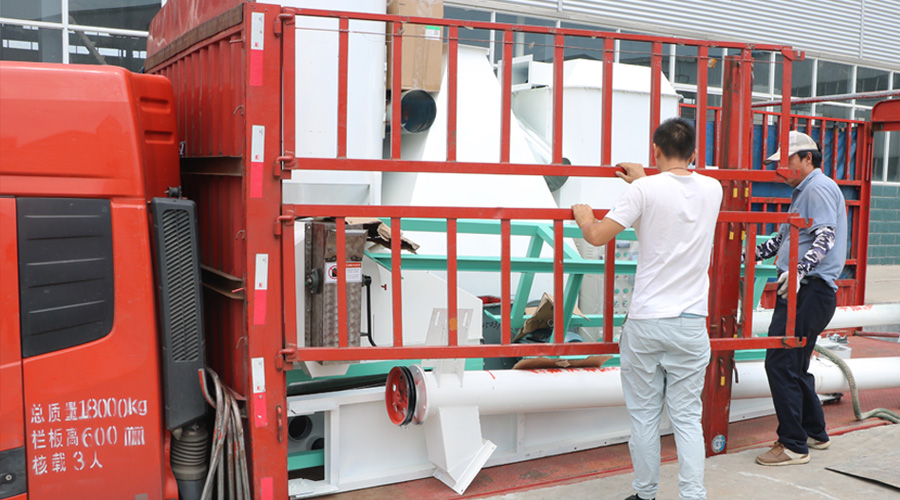 裝車基（jī）本完成